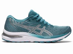 Asics GEL-CUMULUS 22 Löparskor Dam Vita Blå | FMEVJT852