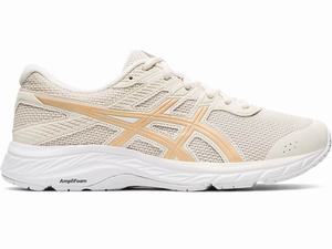 Asics GEL-Contend 6 Twist Löparskor Dam Beige Guld | DRZNLX374