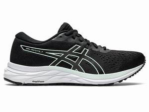 Asics GEL-Excite 7 Löparskor Dam Svarta Mintgröna | XEKWQO601