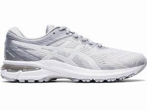 Asics GT-2000 8 Löparskor Dam Vita Grå | ECBJMW209