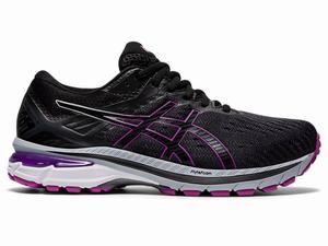 Asics GT-2000 9 G-TX Löparskor Dam Svarta Lila | YVZEUC152