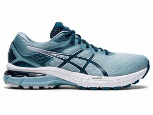 Asics GT-2000 9 Löparskor Dam Ljusgrå Blå | UYHJPN516