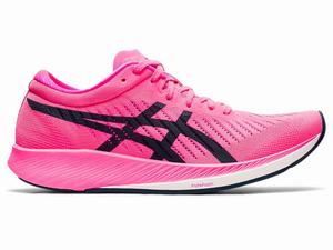 Asics METARACER Löparskor Dam Rosa Blå | SWKFNB798