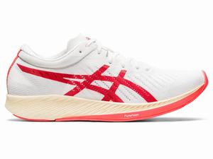 Asics METARACER Löparskor Dam Vita Orange Röda | DMQJLF234