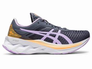 Asics NOVABLAST Löparskor Dam Mörkgrå | HGOJZI407